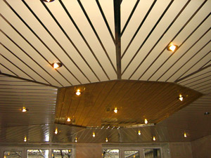 Реечный потолок немецкого дизайна