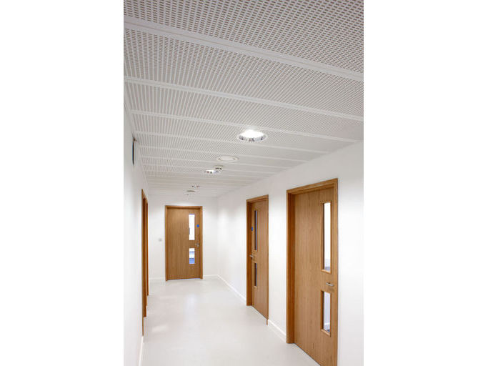 Акустические плиты для растрового подвесного потолка Corridor кнауф