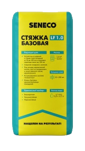 Смесь для пола Сенеко SENECO LF1.0 25кг до 200мм